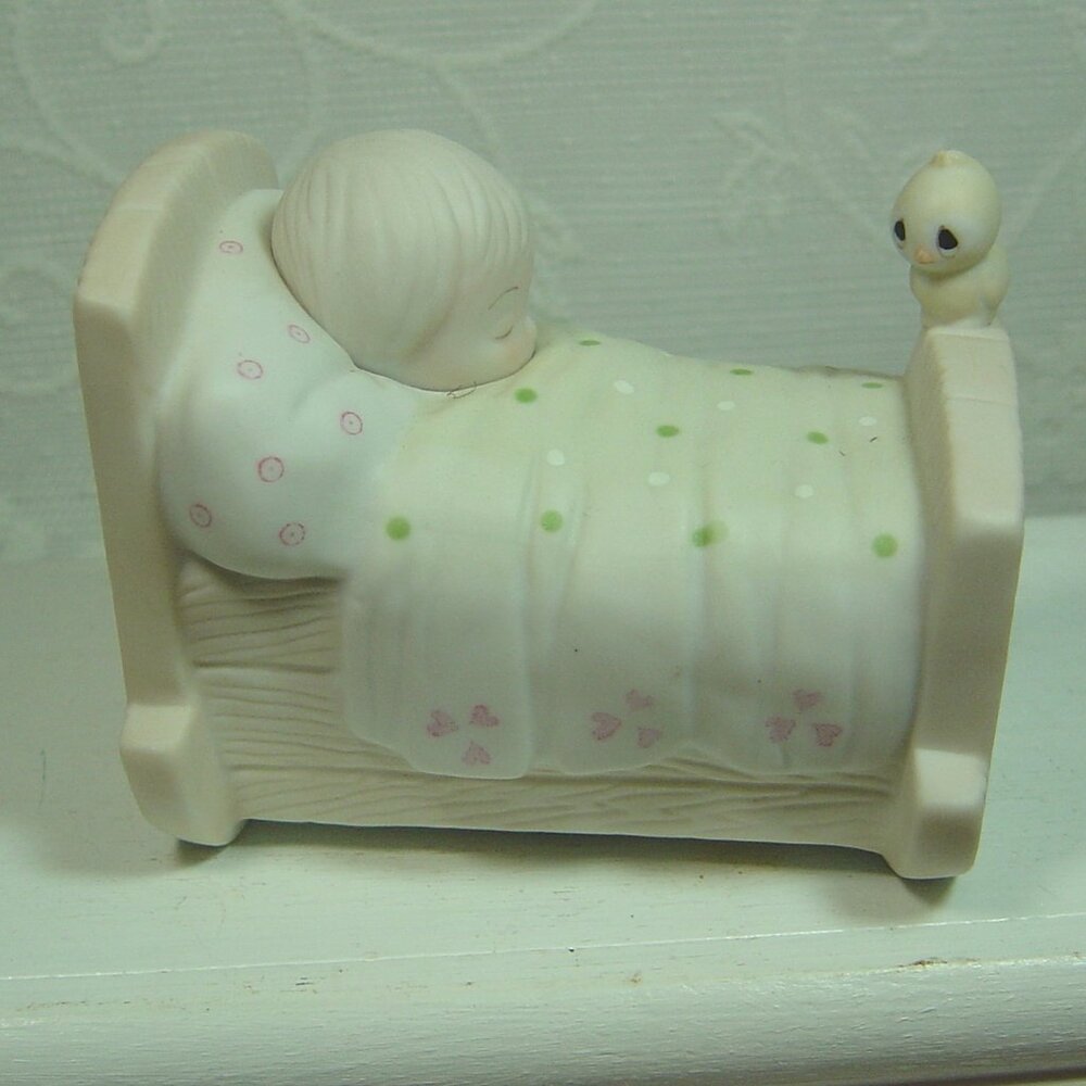 Vintage Jonathan & David figurine-"Blessed are the Pure in Heart"--1979